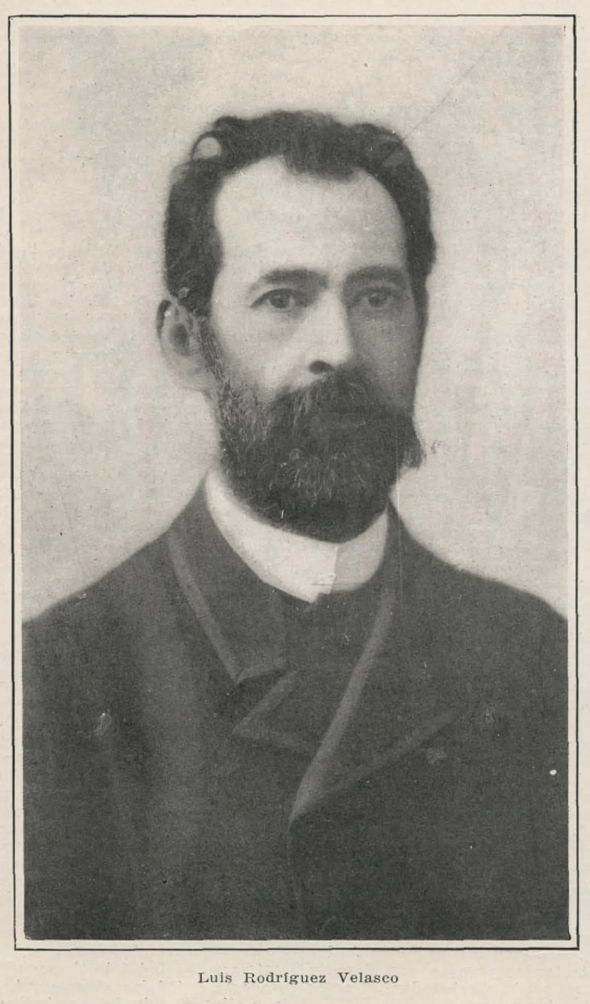 Luis Rodríguez Velasco — 1910 | Chile de Ayer
