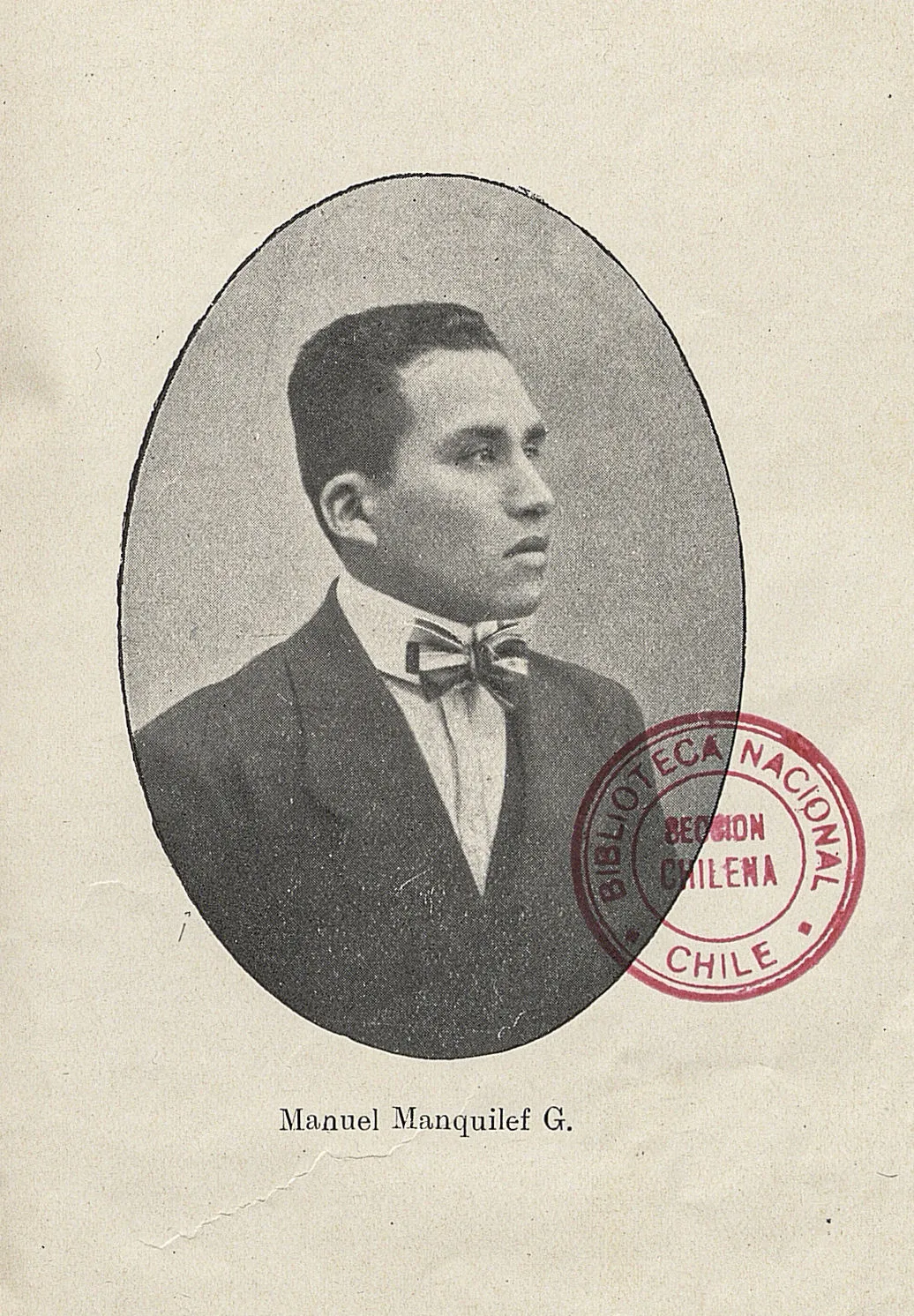 Manuel Manquilef González — 1916 | Chile de Ayer