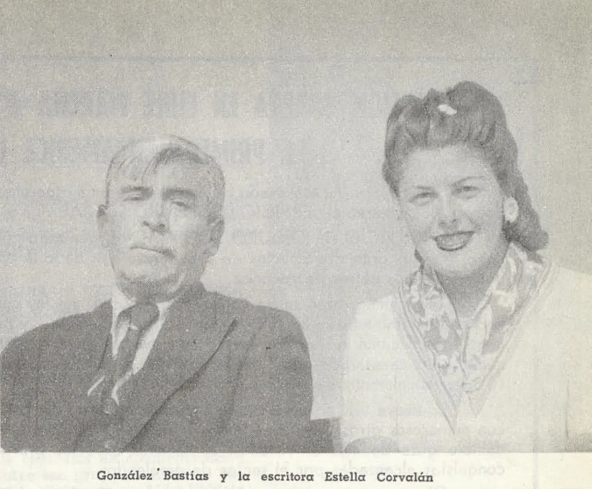 Jorge González Bastías y Stella Corvalán — 1956 | Chile de Ayer