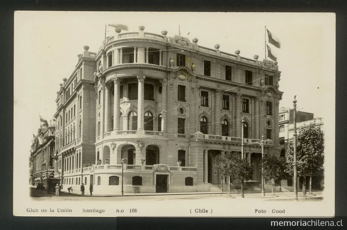 Edificio del Club de La Unión, 1935 — 1935 | Chile de Ayer