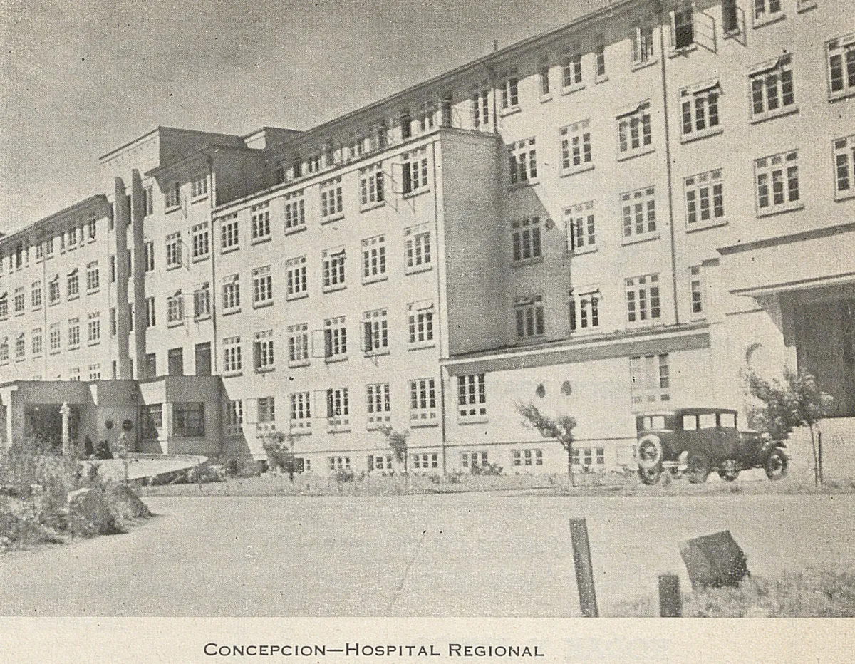Hospital Regional de Concepción, 1948 — 1948 | Chile de Ayer