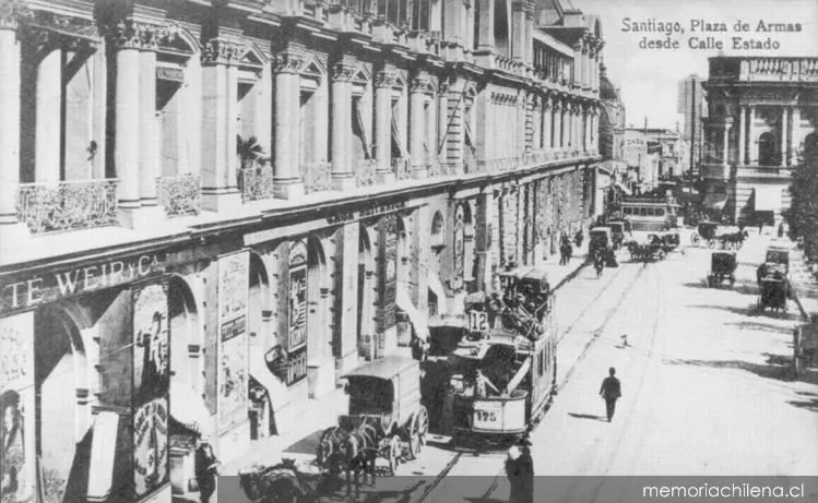 Portal Fernández Concha, 1914 — 1914 | Chile de Ayer