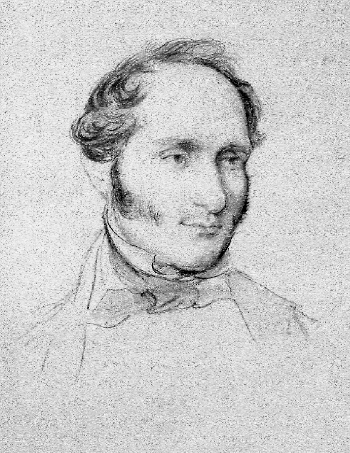 Retrato de hombre, hacia 1842 — 1842 | Chile de Ayer
