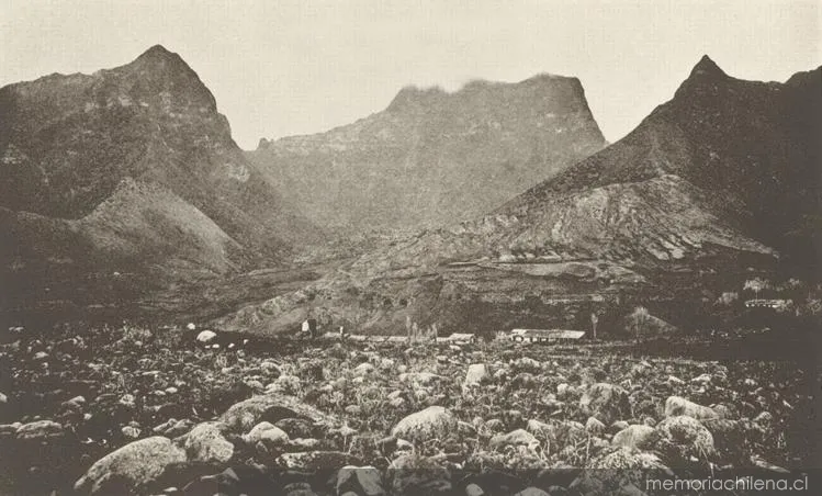 Isla Juan Fernández, hacia 1860 — 1860 | Chile de Ayer