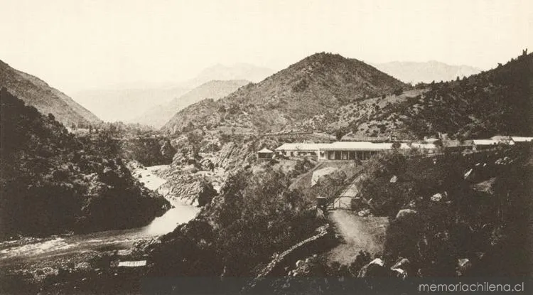 Termas de Cauquenes, 1861 — 1861 | Chile de Ayer
