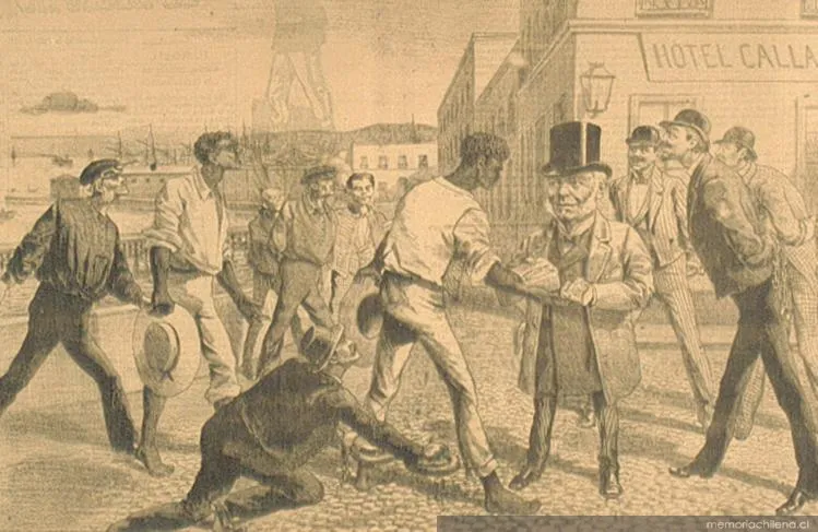 Moro viejo, 1891 — 1891 | Chile de Ayer