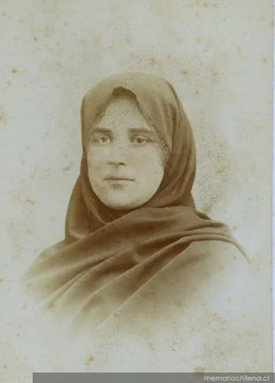Retrato de una mujer, 1871 — 1871 | Chile de Ayer