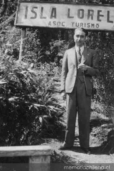 Óscar Castro, hacia 1942 — 1942 | Chile de Ayer