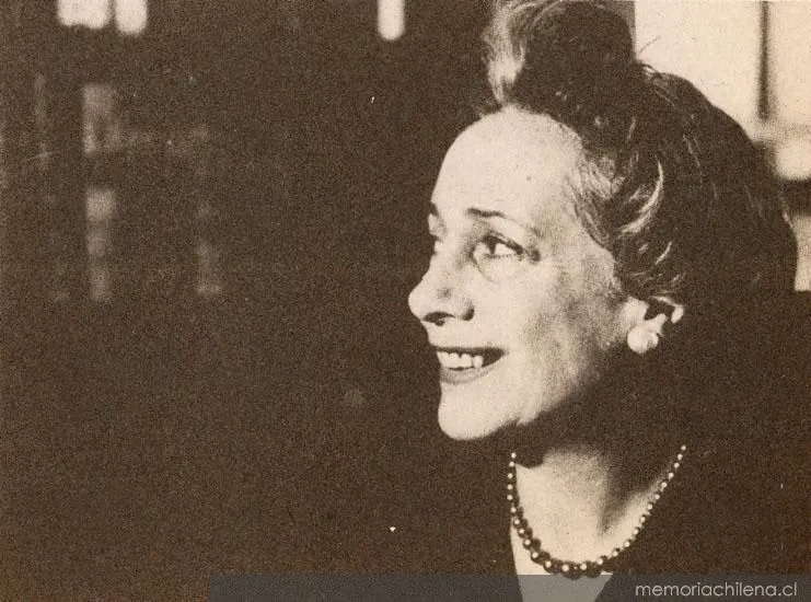María Flora Yáñez, hacia 1943 — 1943 | Chile de Ayer