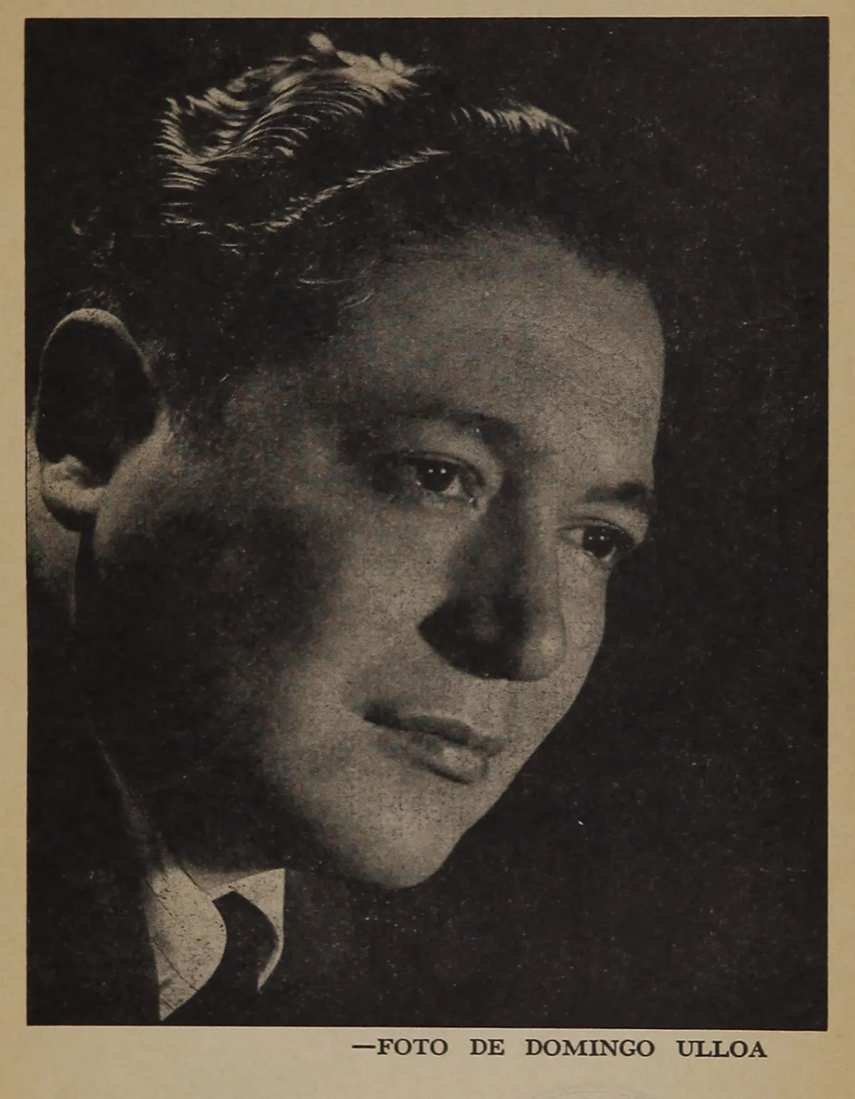 Nicomedes Guzmán, hacia 1945 — 1945 | Chile de Ayer