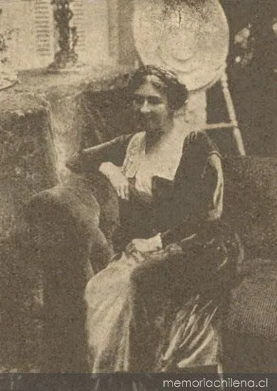 Inés Echeverría viajó por muchos países, y en todos ellos escribió sus impresiones — 1905 | Chile de Ayer