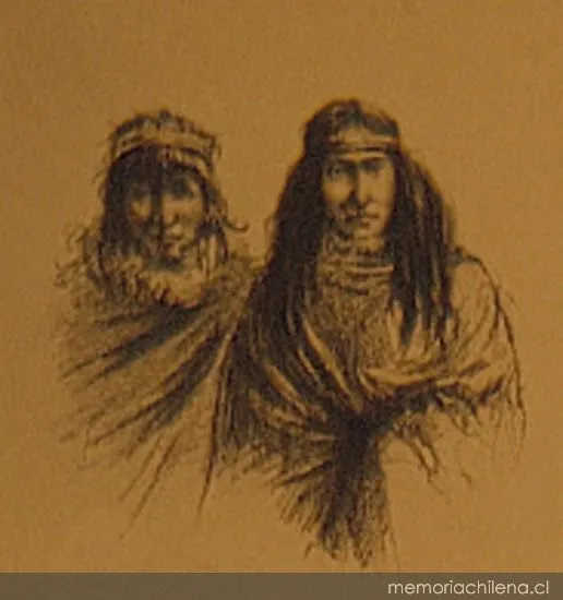 Habitantes de la Patagonia, hacia 1894 — 1894 | Chile de Ayer