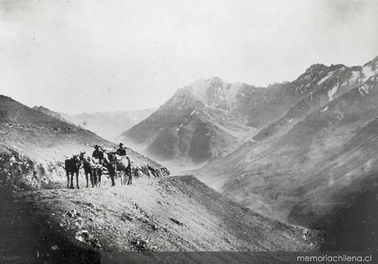 Cumbre de paso de Uspallata, hacia 1930 — 1930 | Chile de Ayer