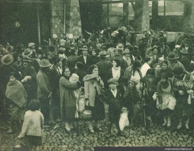 Familias cesantes, 1932 — 1932 | Chile de Ayer
