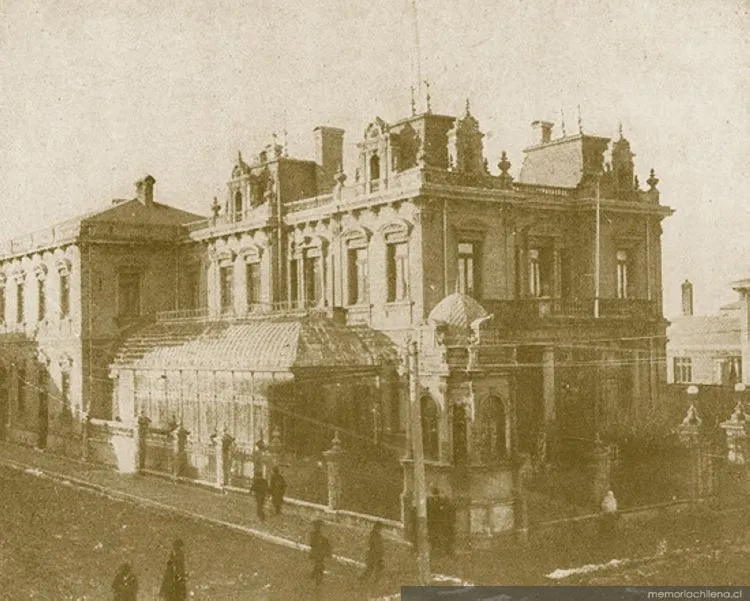Palacio de Sara Braun, Punta Arenas, 1920 — 1920 | Chile de Ayer