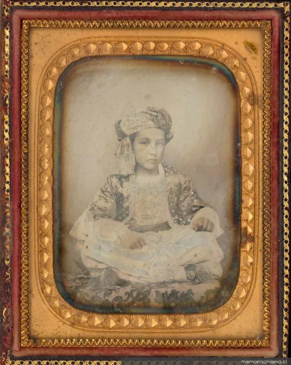 Retrato de niño, hacia 1850 — 1850 | Chile de Ayer