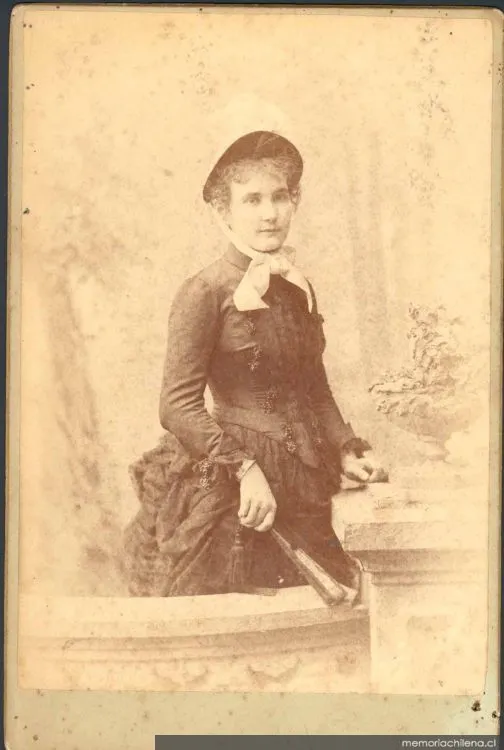 Mujer, hacia 1880 — 1880 | Chile de Ayer