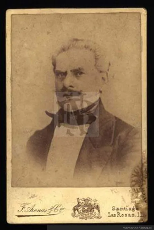 Retrato de hombre, hacia 1890 — 1890 | Chile de Ayer