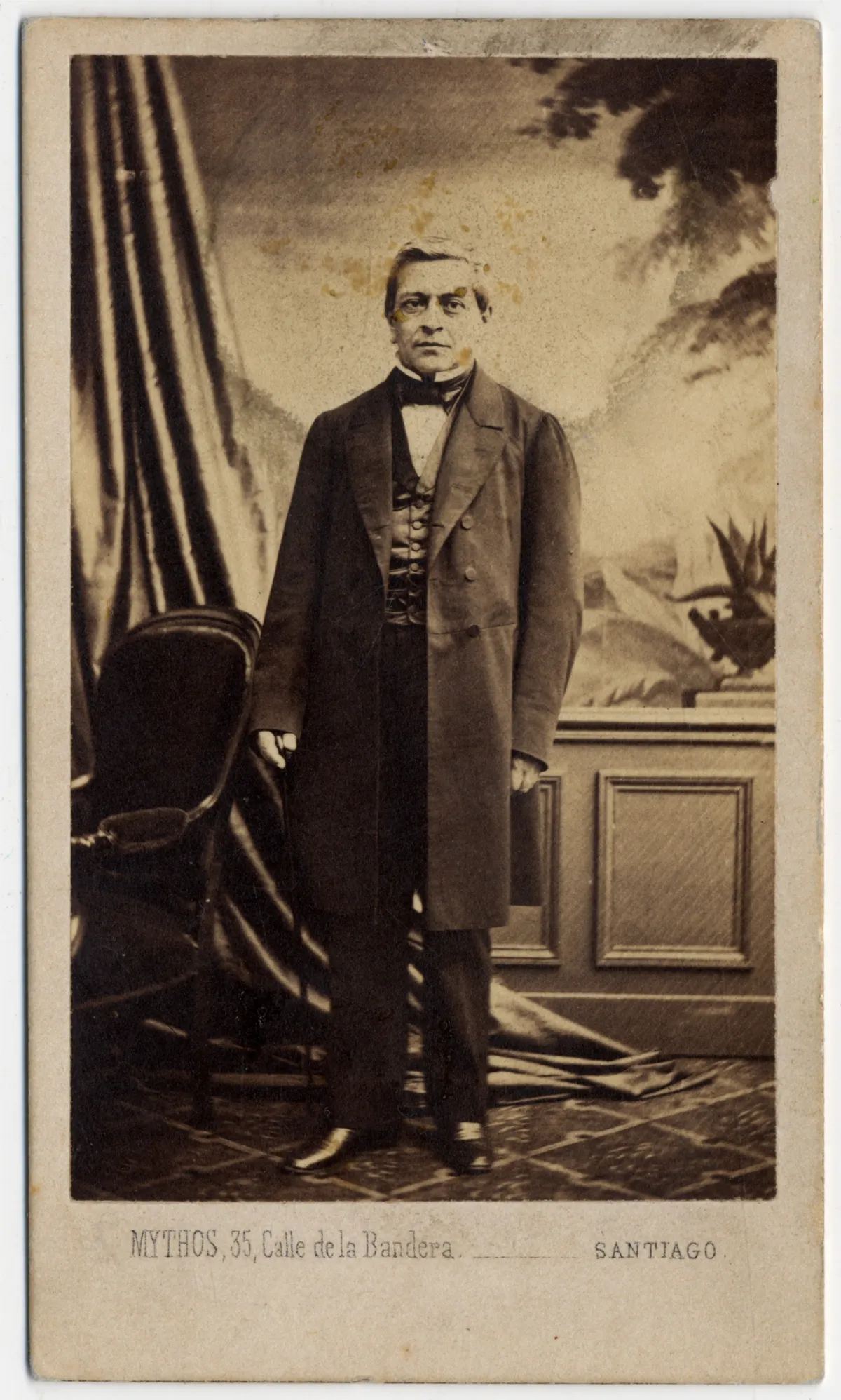 Manuel Montt, hacia 1859 — 1859 | Chile de Ayer