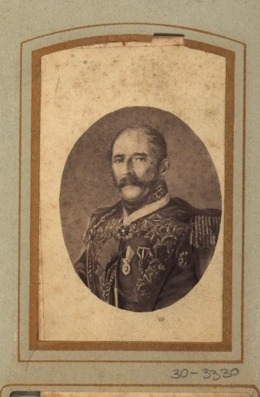Juan Gregorio de las Heras, entre 1860 y 1879 — 1860 | Chile de Ayer
