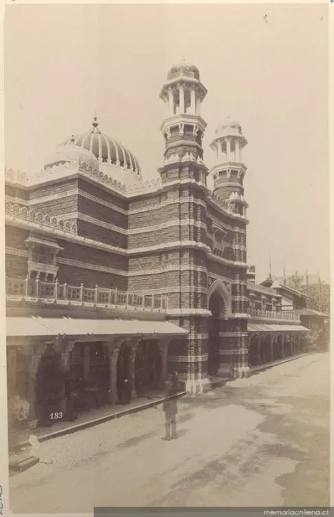 Pabellón de las Indias Occidentales inglesas, 1889 — 1889 | Chile de Ayer