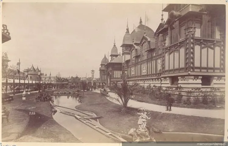 Palacio de las Colonias, 1889 — 1889 | Chile de Ayer
