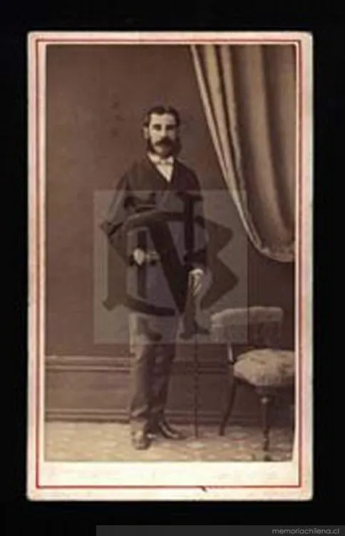 Ramón Dardignac, Sargento Mayor, hacia 1880 — 1880 | Chile de Ayer