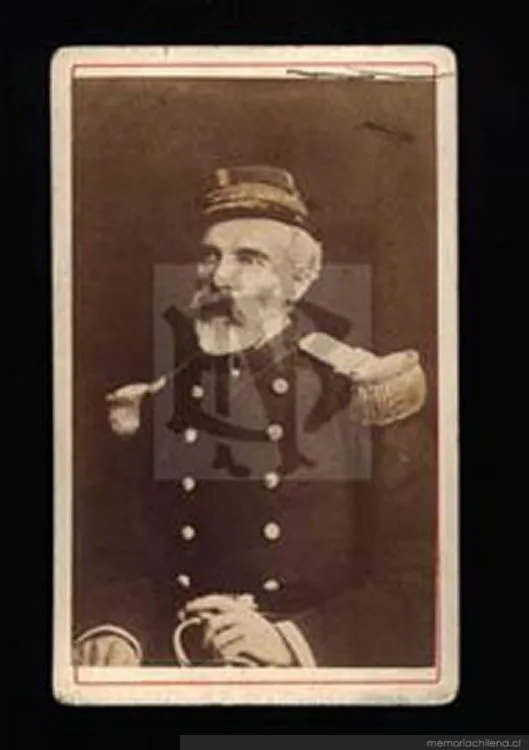 Comandante Roberto Souper, hacia 1880 — 1880 | Chile de Ayer
