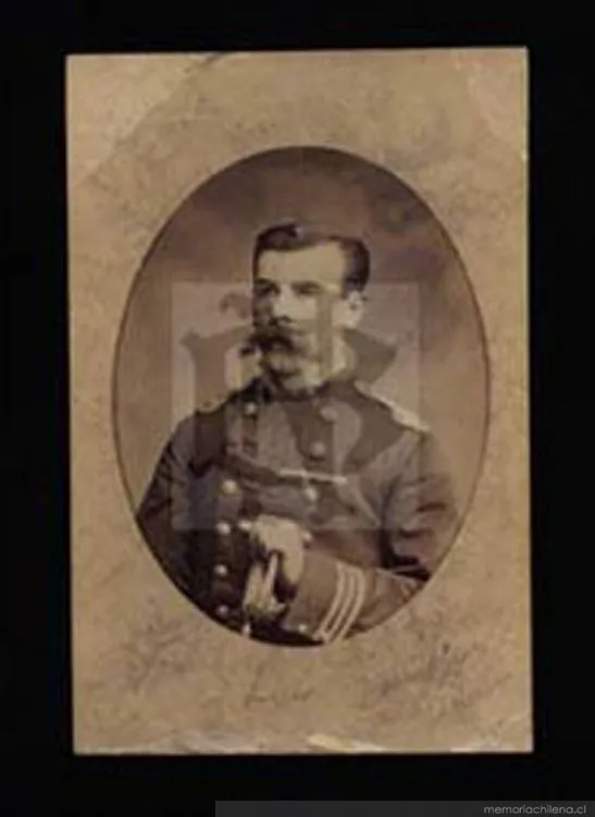 Víctor Luco, Capitán del Chacabuco, hacia 1880 — 1880 | Chile de Ayer