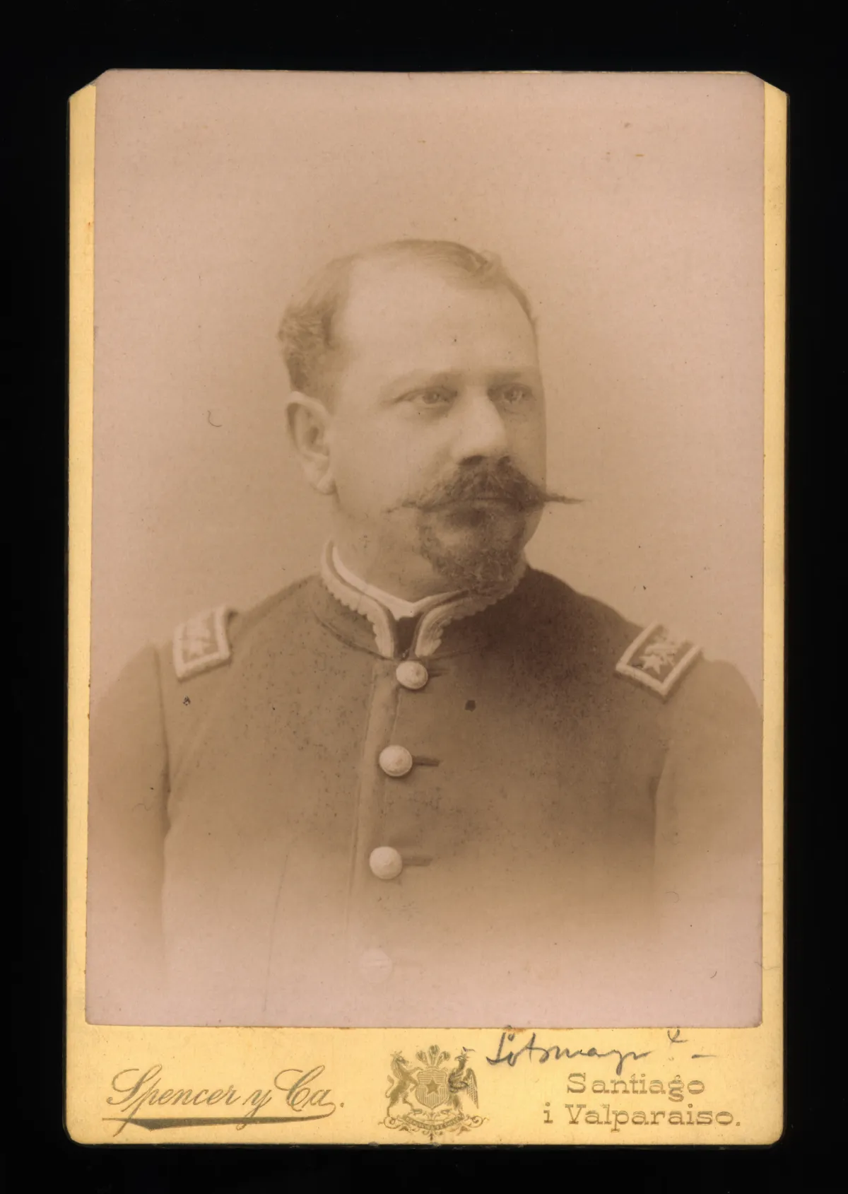 Sr. Sotomayor, hacia 1880 — 1880 | Chile de Ayer