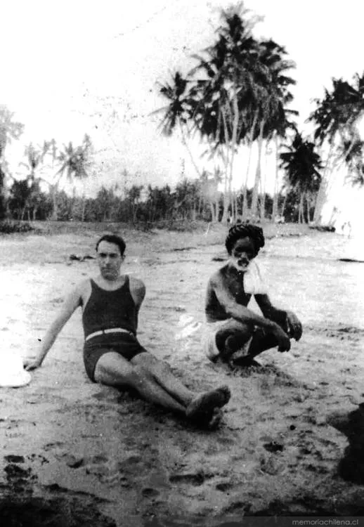 Pablo Neruda, Cónsul en Colombo, Ceylán, 1929 — 1929 | Chile de Ayer