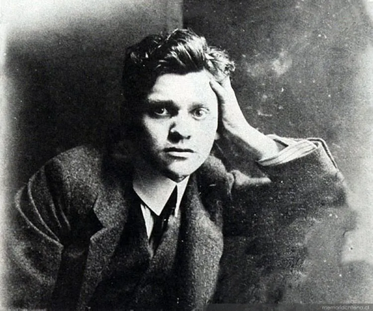 Jorge Délano, el joven dibujante, hacia 1910 — 1910 | Chile de Ayer