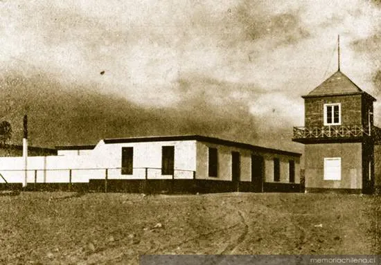 Vista general de Lazareto de Arica, hacia 1910 — 1910 | Chile de Ayer