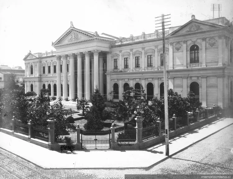 Congreso Nacional, Santiago, 1910 — 1910 | Chile de Ayer