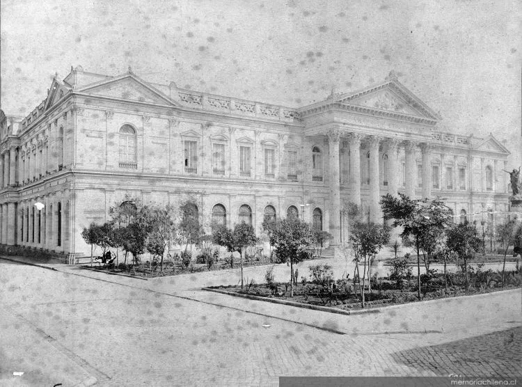 Congreso Nacional, Santiago, 1883 — 1883 | Chile de Ayer