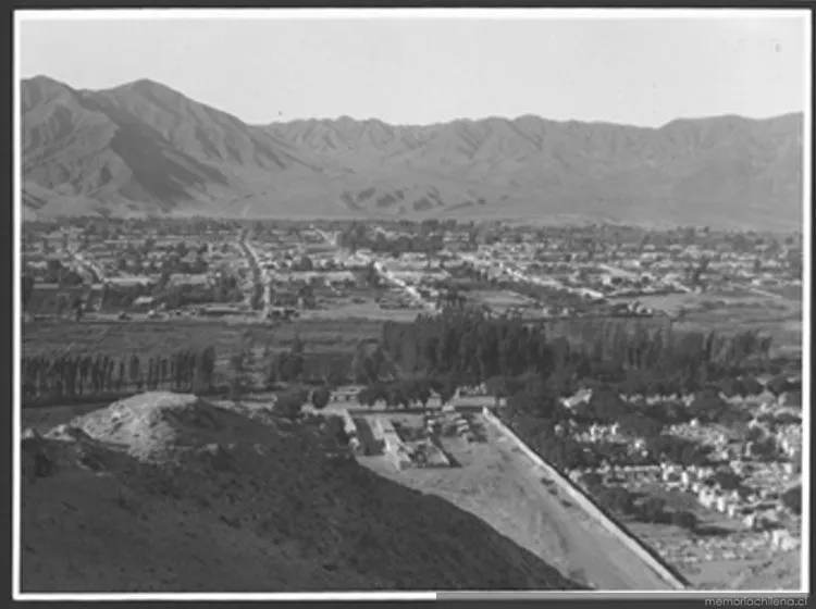 Vista de la ciudad de Copiapó — 1900 | Chile de Ayer