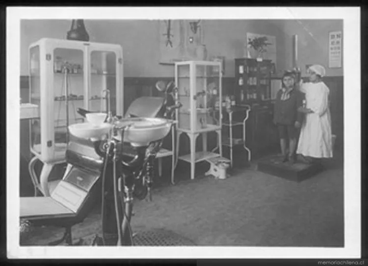 Servicio Médico Dental — 1918 | Chile de Ayer