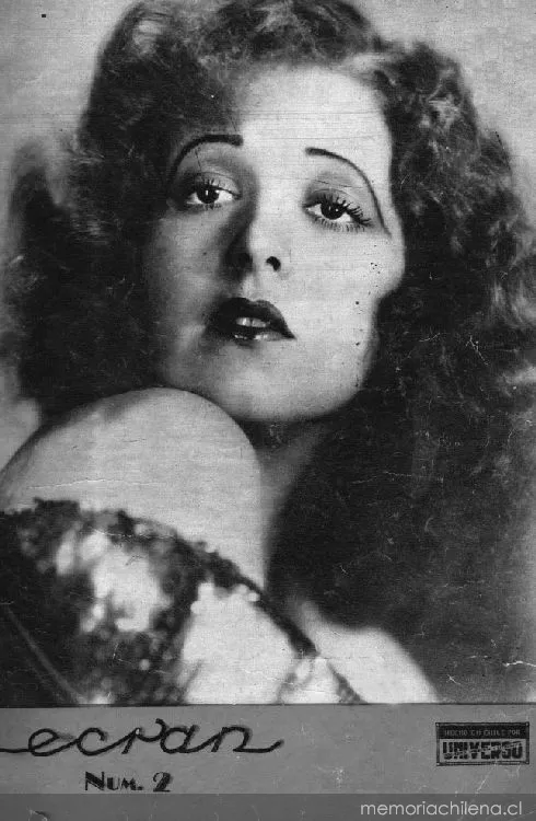 Consuelo de Guzmán, artista chilena que hizo en Hollywood el primer cinedrama hablado en español, ca. 1930 — 1930 | Chile de Ayer
