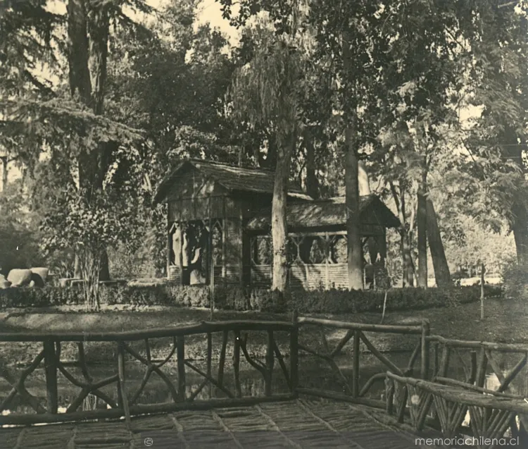 Parque Cousiño, Santiago, 1930 — 1930 | Chile de Ayer