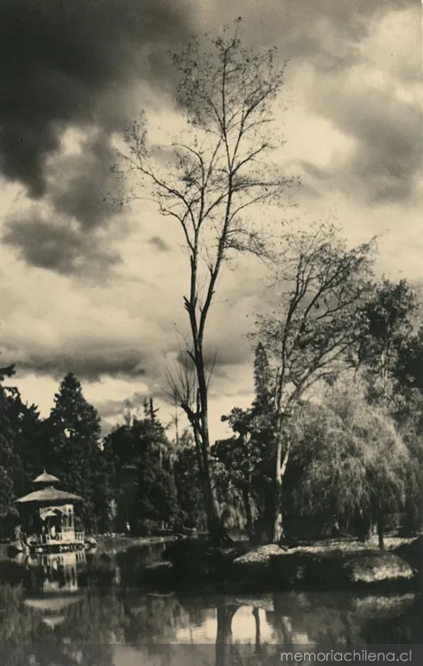 Parque Cousiño, Santiago, 1930 — 1930 | Chile de Ayer