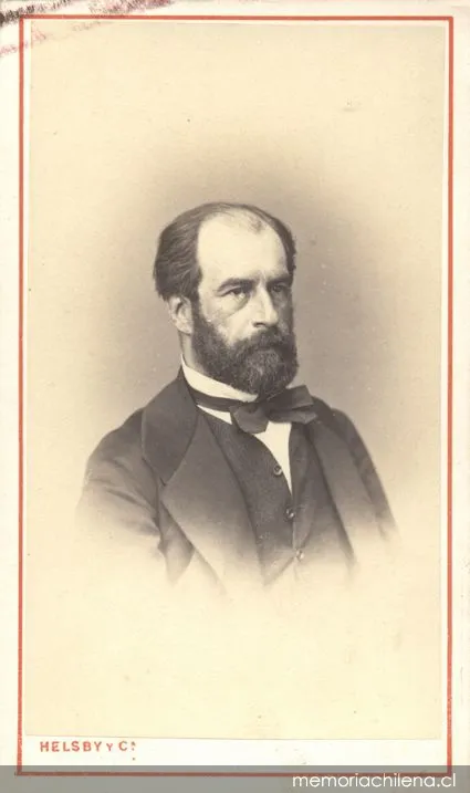 Federico Errázuriz Zañartu, 1825-1877 — 1855 | Chile de Ayer