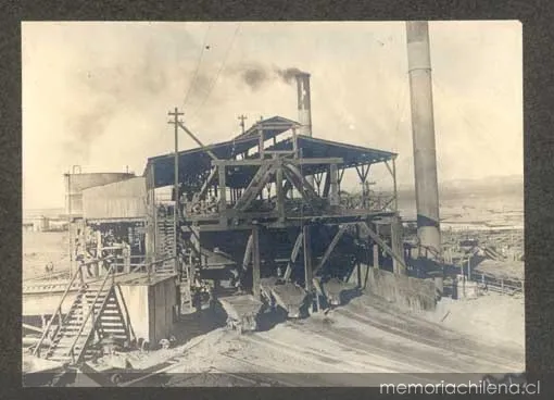 Oficina salitrera, 1905 — 1905 | Chile de Ayer