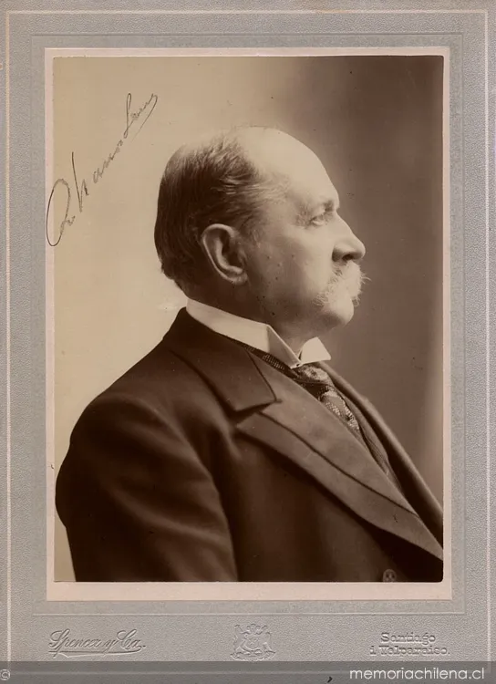 Ramón Barros Luco — aprox. 1900 | Chile de Ayer