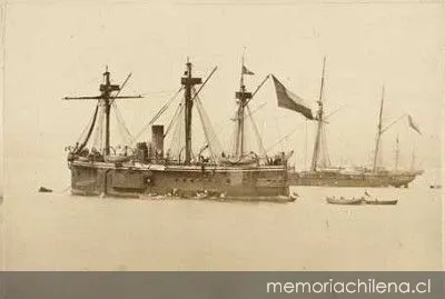 Fragata Cochrane — 1880 | Chile de Ayer