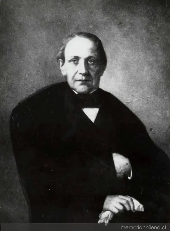 José Joaquín Prieto, hacia 1850 — 1786 | Chile de Ayer