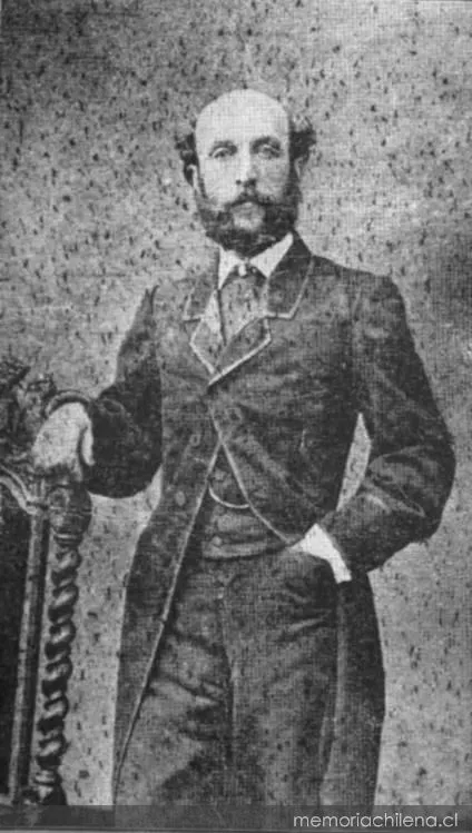 Guillermo Blest Gana, hacia 1870 — 1870 | Chile de Ayer