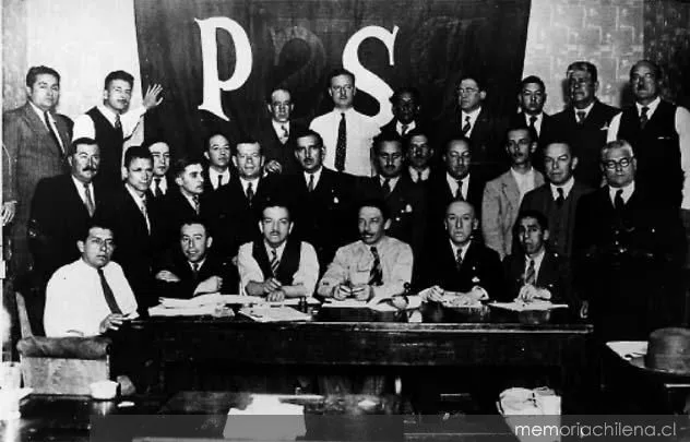 Pleno del Partido Socialista — 1920 | Chile de Ayer