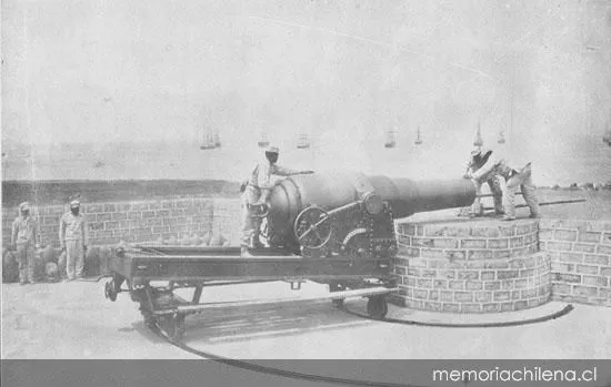 Defensas costeras de Antofagasta, 1879 — 1879 | Chile de Ayer