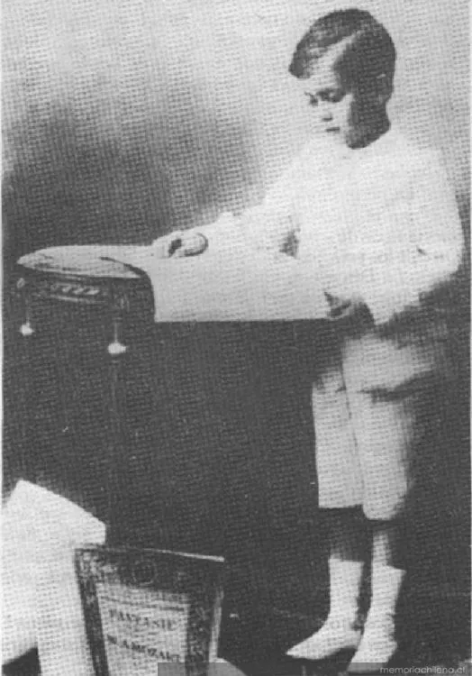 Claudio Arrau de niño — aprox. 1908 | Chile de Ayer