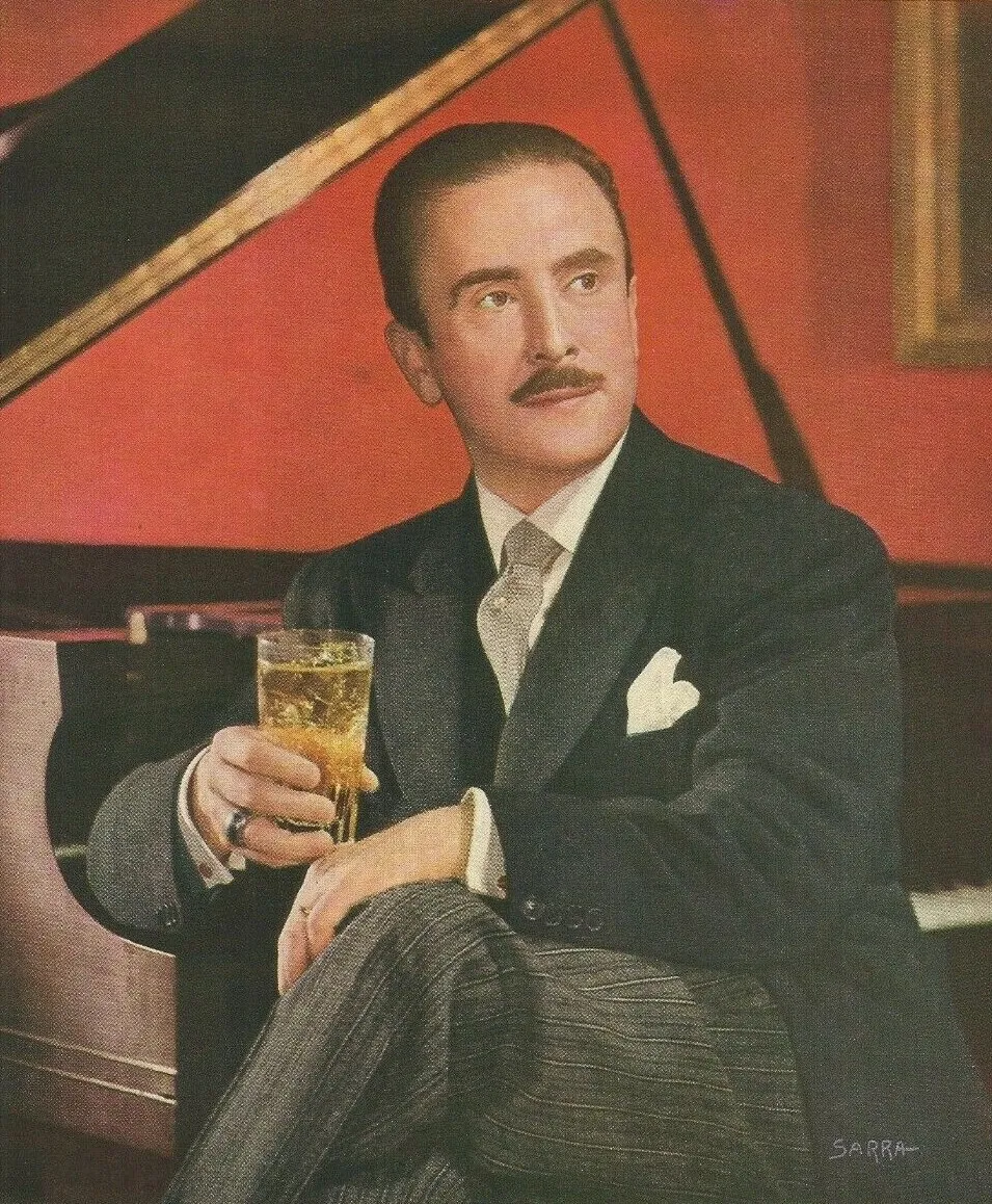 Claudio Arrau por Valentino Sarra — 1948 | Chile de Ayer